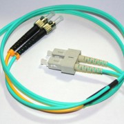 ST to SC 50/125 OM3 Multimode Mode Conditioning Patch Cord