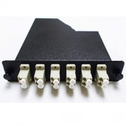 12 Fiber MPO Module 6 Port LC/PC Duplex 50/125 OM2 Multimode