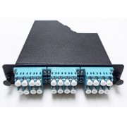 24 Fiber MPO Module 6 Port LC/PC Quad 50/125 OM3 Multimode