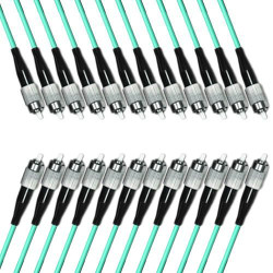 Armored 12 Fiber FC/PC FC/PC 50/125 OM3 Multimode Patch Cord