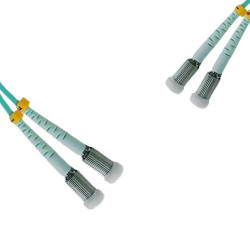 D4 to D4 50/125 OM3 Multimode Duplex Patch Cord Jumper D4 to D4 50/125 OM3 Multimode Duplex Patch Cord Jumper
