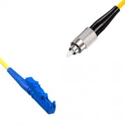 E2000 to FC 9/125 OS2 Singlemode Simplex Patch Cord Jumper