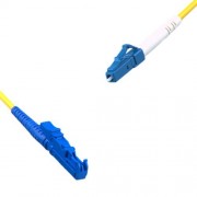 E2000 to LC 9/125 OS2 Singlemode Simplex Patch Cord Jumper