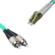 FC to LC 50/125 OM3 Multimode Duplex Patch Cord Jumper