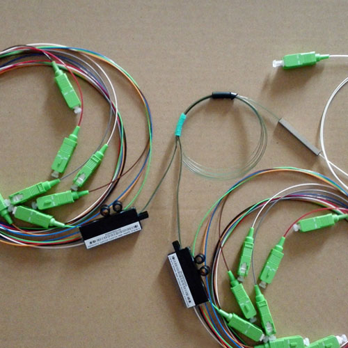 1X16 Singlemode SC/LC/FC/ST Fanout PLC Splitter Coupler