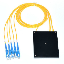 1X4 Singlemode SC/LC/FC/ST Module PLC Splitter Coupler ABS Cassette 1X4 Singlemode SC/LC/FC/ST Module PLC Splitter Coupler ABS Cassette