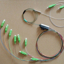 2X8 Singlemode SC/LC/FC/ST Fanout PLC Splitter Coupler 2X8 Singlemode SC/LC/FC/ST Fanout PLC Splitter Coupler