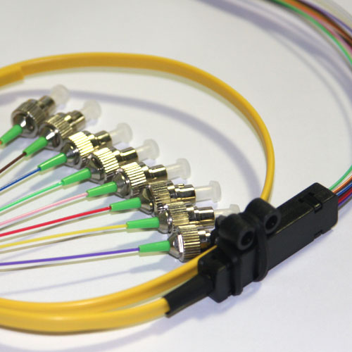 8 Fiber FC/APC Ribbon Fanout Pigtails 9/125 OS2 Singlemode 8 Fiber FC/APC Ribbon Fanout Pigtails 9/125 OS2 Singlemode
