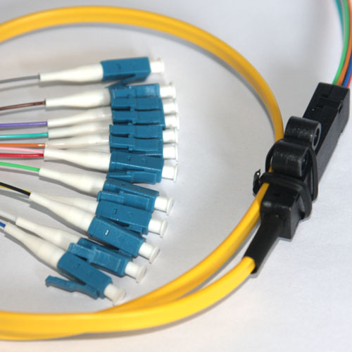 12 Fiber LC Ribbon Fanout Pigtails 9/125 OS2 Singlemode 12 Fiber LC Ribbon Fanout Pigtails 9/125 OS2 Singlemode