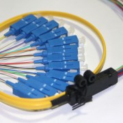 12 Fiber SC Ribbon Fanout Pigtails 9/125 OS2 Singlemode